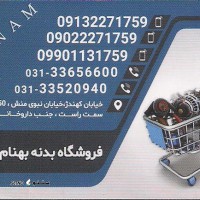 فروش و پخش انواع گلگیر ، درب موتور فابریک ، کوره ای اصفهان 