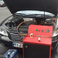 شستشوی رادیات بخاری خودرو با دستگاه