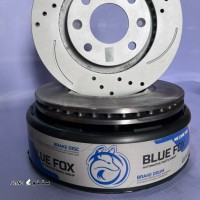 دیسک چرخ جلو و عقب برند بلوفاکس ( Blue Fox ) مناسب خودرو های سمند، دنا، ساینا، پراید - خرید جزیی و کلی مستقیم از فروشند