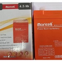 قیمت باتری ۶ ولت ۴.۵ آمپر برند موریسل moricell برای استفاده در ماشین شارژی