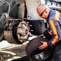 باز و بستن چرخ دیسکی کامیون و تریلی در اصفهان
