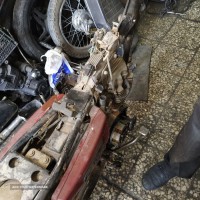 صافکاری وساخت انواع شاسی واگزوز  موتور سیکلت علی چوپانی در اصفهان