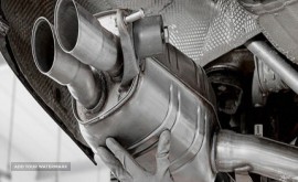 نصب منبع اگزوز خودرو