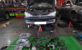 شاسی کشی پژو 206 در اصفهان