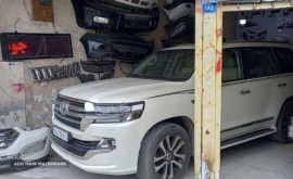 تعمیر سپر تویوتا لندکروز اصفهان