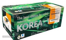 لنت ترمز عقب کوریا تک(Korea-Tec) تویوتا کرولا 2008