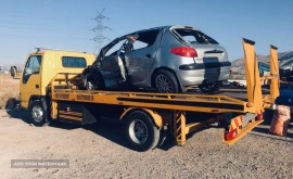 جابجایی خودروهای تصادفی در دولت آباد اصفهان