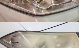 شفاف سازی چراغ خودرو کیا / هیوندا / پژو در اصفهان