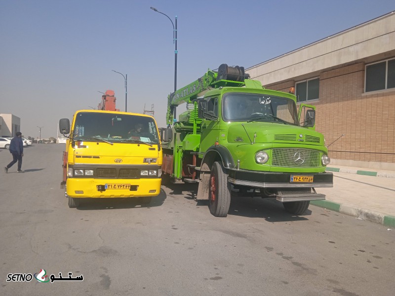 جرثقیل برای جابجایی دستگاههای صنعتی