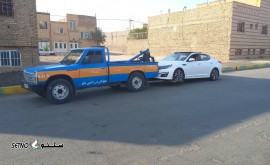 خودروبر امدادخودرو در بلوار قدس راوندی کاشان