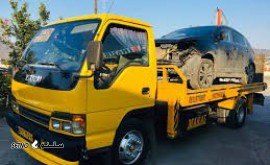 خودرو بر در بزرگراه اردستانی اصفهان