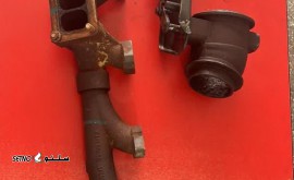 خفه کن سوپر با جک. اگزوز یا سه را اگزوز اتوبوس اسکانیا و کامیون اسکانیا 12 و 13 لیتری