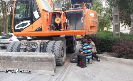 تعمیر عیب یابی نصب کولر ماشین های نیمه سنگین در خیابان خرم اصفهان