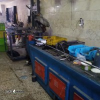خمکاری گارد انجین موتور سیکلت۱۳۰۰ در اصفهان