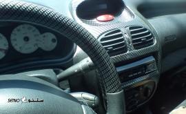 دیزاین طرح کربن فرمان و داشبورد سمند در اصفهان