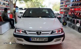 نصب چراغ جلو فاکسی خودرو پژو پارس با شش ماه گارانتی / اصفهان