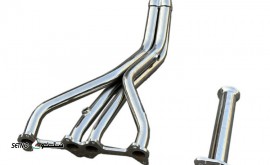 قیمت / فروش هدرز پژو 405 GLX فولادی 4-1 آبکاری کروم اداک / یک سال ضمانت / اصفهان