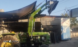 ساخت بیل جلو تراکتور جک بغل رومانی Romani / اصفهان