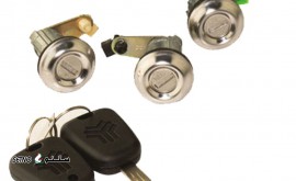 قیمت /فروش قفل درب دوگانه سوئیچی پراید ضد سرقت _ لوازم یدکی سنایی