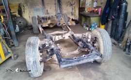 شاسی کشی نیسان زامیاد / اصفهان / کهندژ