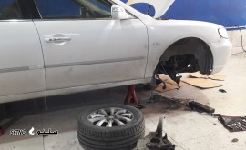 تعمیرات زیربند آزرا در خیابان امام خمینی اصفهان