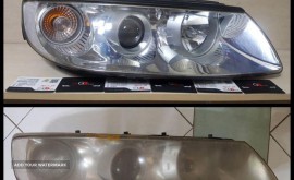 شفاف سازی چراغ خودرو در اتوبان چمران