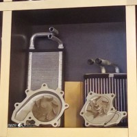 رادیات بخاری / رادیات کولر / واتر پمپ کامیونت ایسوزو اصفهان