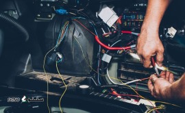 تست سیستم برق خودرو پراید با دستگاه دیجیتال در اصفهان