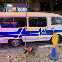 هزینه اجرا برچسب خودرو آمبولانس / اصفهان / خیابان مسجد سید