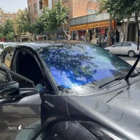 اجرای آنتی یووی ضد حرارتی آبی لاکچری جام جلو تویوتا CHR / اصفهان / خیابان فروغی