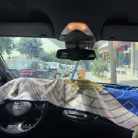 اجرای آنتی یووی ضد حرارتی آبی لاکچری جام جلو تویوتا CHR / اصفهان / خیابان فروغی