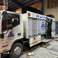 طراحی شبرنگ خودرو اداره گاز ایلام