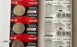 فروش انواع باتري سكه ايي 2016, 2032, 2025 در اصفهان