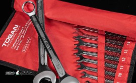 خرید آچار یکسر رینگ 18 عددی توسن کهندژ