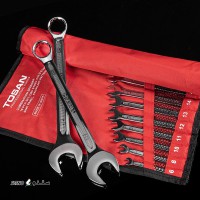 خرید آچار یکسر رینگ 18 عددی توسن کهندژ