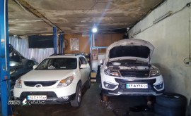 تعمیرگاه خودروهای چینی در خیابان کاوه