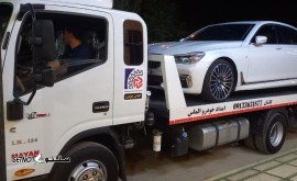 عیب‌یابی خودرو در محل در جاده راوند