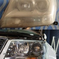 شفاف سازی چراغ خودرو در ملک شهر